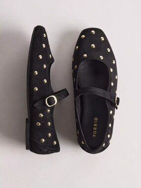 NWT Torrid Studded Mary Jane Ballet Flat (WW)